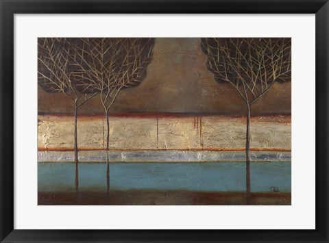 Framed Gold Forest Print
