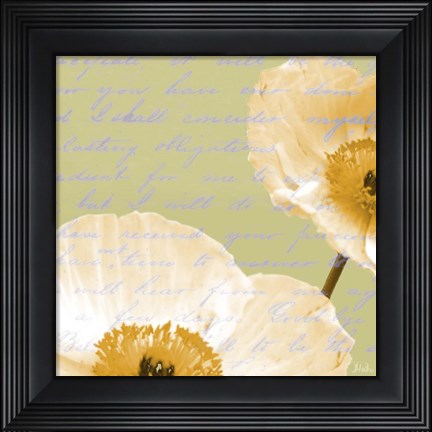 Framed Written In The Wind I Print