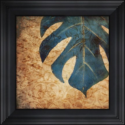 Framed Balazo Damask I Print