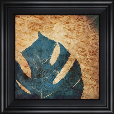 Framed Balazo Damask II Print