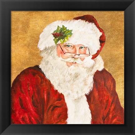 Framed Saint Nick Print