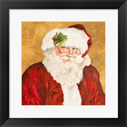 Framed Saint Nick Print