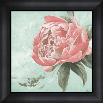 Framed Pink Peonies II Print