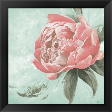 Framed Pink Peonies II Print