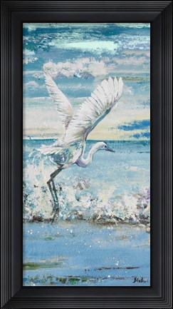 Framed Great Blue Egret I Print