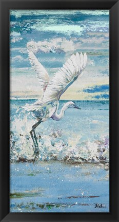 Framed Great Blue Egret I Print