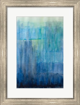 Framed Blue Ice Print