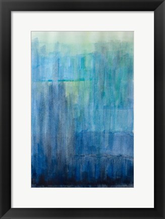 Framed Blue Ice Print