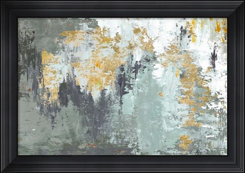 Framed Gold Magic Print