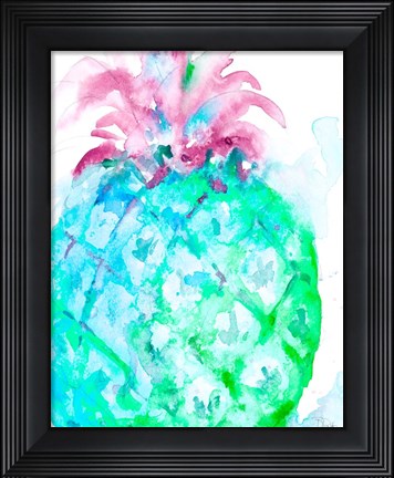 Framed Colorful Tropics II Print