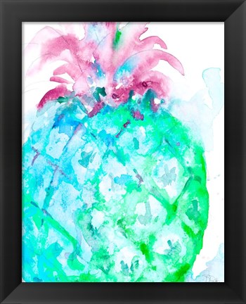 Framed Colorful Tropics II Print