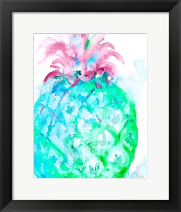 Framed Colorful Tropics II Print