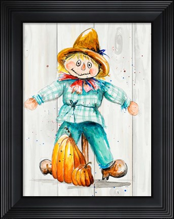 Framed Scarecrow Print