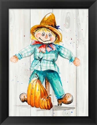 Framed Scarecrow Print