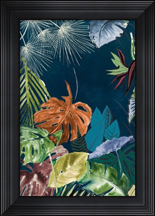 Framed Gold Selva Print