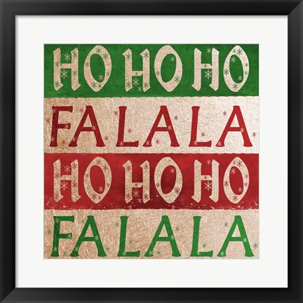 Framed Holiday Sayings Print
