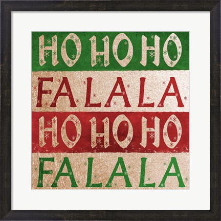 Framed Holiday Sayings Print