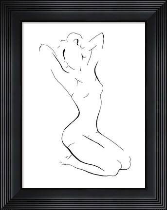 Framed New Nudes I Print