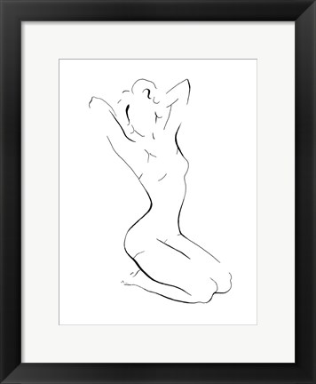 Framed New Nudes I Print