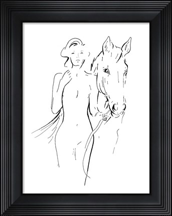 Framed New Nudes II Print