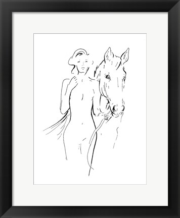 Framed New Nudes II Print