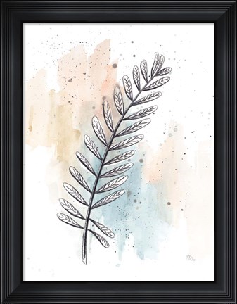 Framed Soft Nature I Print