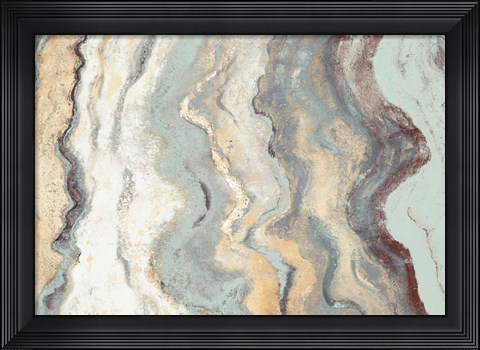 Framed Cool Flow I Print