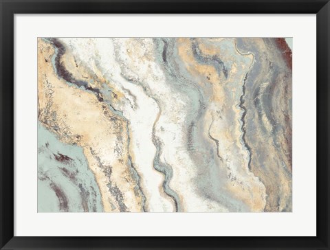 Framed Cool Flow II Print