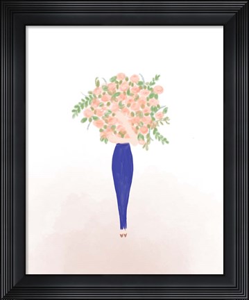 Framed Flower Gal Print