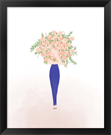 Framed Flower Gal Print