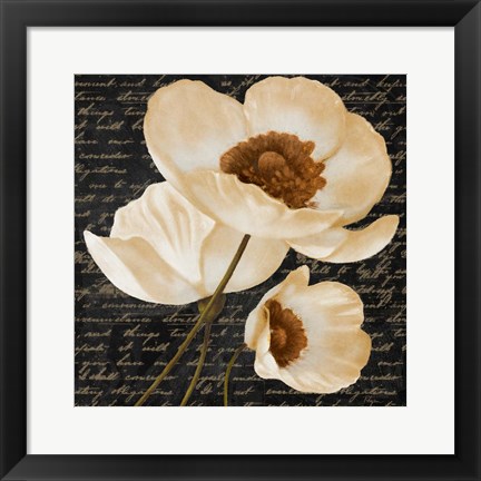 Framed Evening Bloom I Print