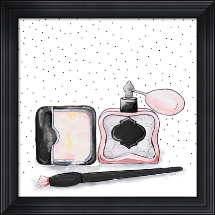 Framed Getting Ready I Print