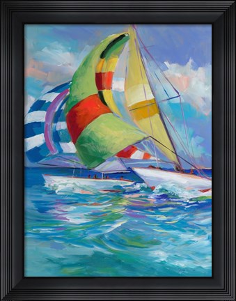 Framed Full Sail I Print