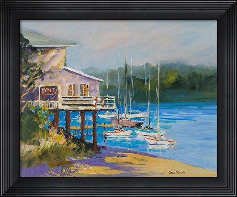 Framed Bait Shack Print