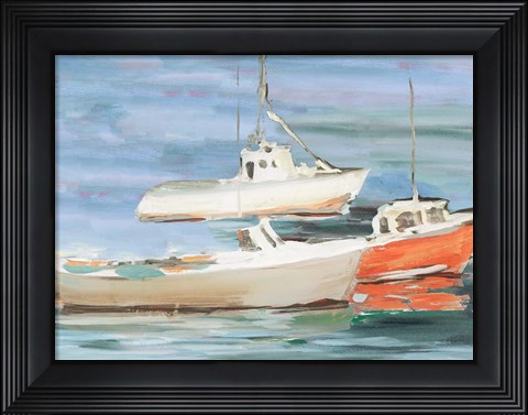 Framed Atlantic Sailboats Print