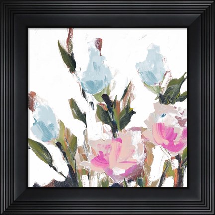 Framed Blossoms II Print