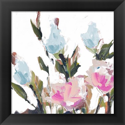 Framed Blossoms II Print