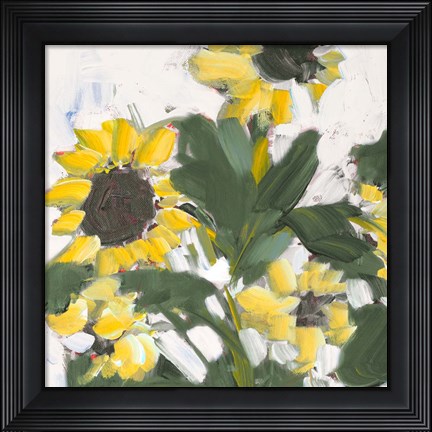 Framed Sunflower Garden Print