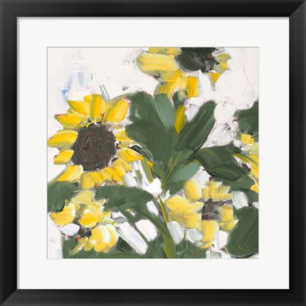 Framed Sunflower Garden Print