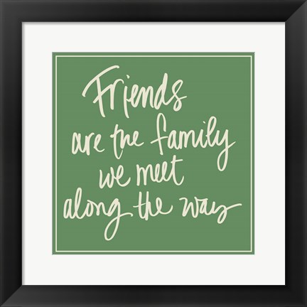 Framed Friends Print