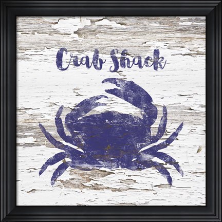 Framed Crab Shack Print