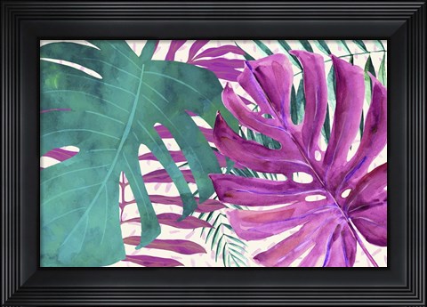 Framed Rainforest Canopy II Print