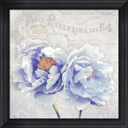 Framed Bonjour Belle Print