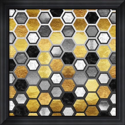 Framed Hive Print