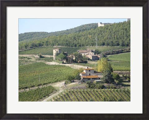 Framed Tuscany 2 Print