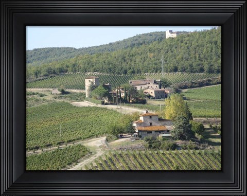 Framed Tuscany 2 Print