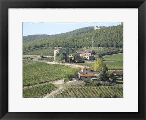 Framed Tuscany 2 Print