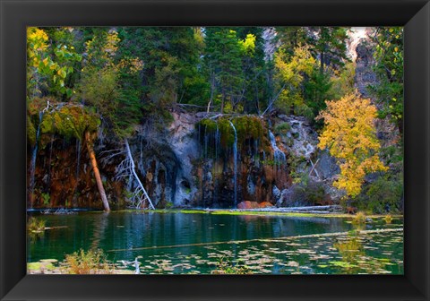 Framed Hanging Lake Print