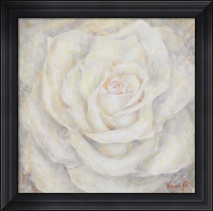 Framed E-Motion Rose Print