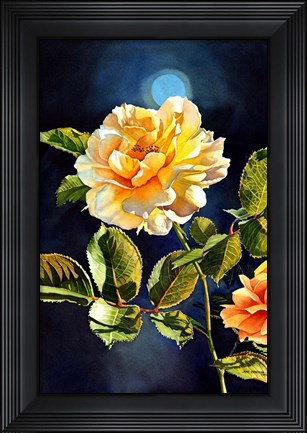 Framed Once in a Blue Moon Print